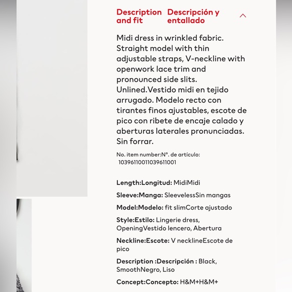 H&M black Maxi Dress - Picture 5 of 5